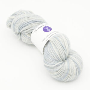 Frost hand dyed skeins of DK Blue Faced Leicester wool