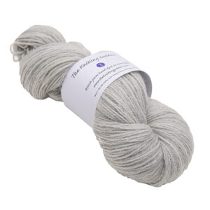 Silver britsock - semi solid pale grey hand dyed yarn